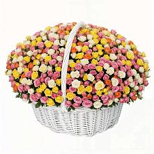 Премиум корзина Кустовых Роз #REPLACE_PRED# Краснотурьинске Премиум букет из: Розы #REPLACE_PRED# Краснотурьинске