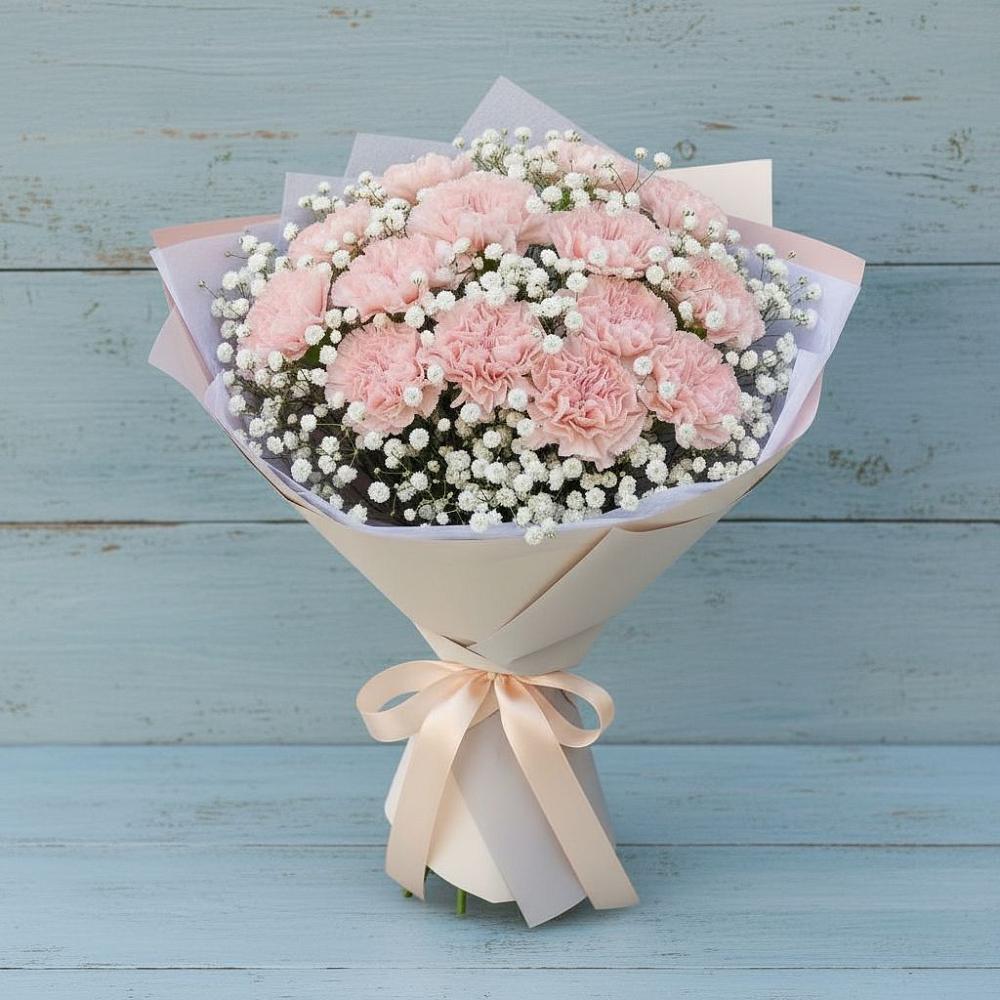 Букет цветов из: Гвоздики в Краснотурьинске