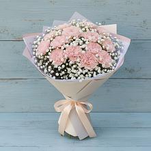 Букет Нежность рассвета #REPLACE_PRED# Краснотурьинске Букет цветов из:  Гвоздики #REPLACE_PRED# Краснотурьинске