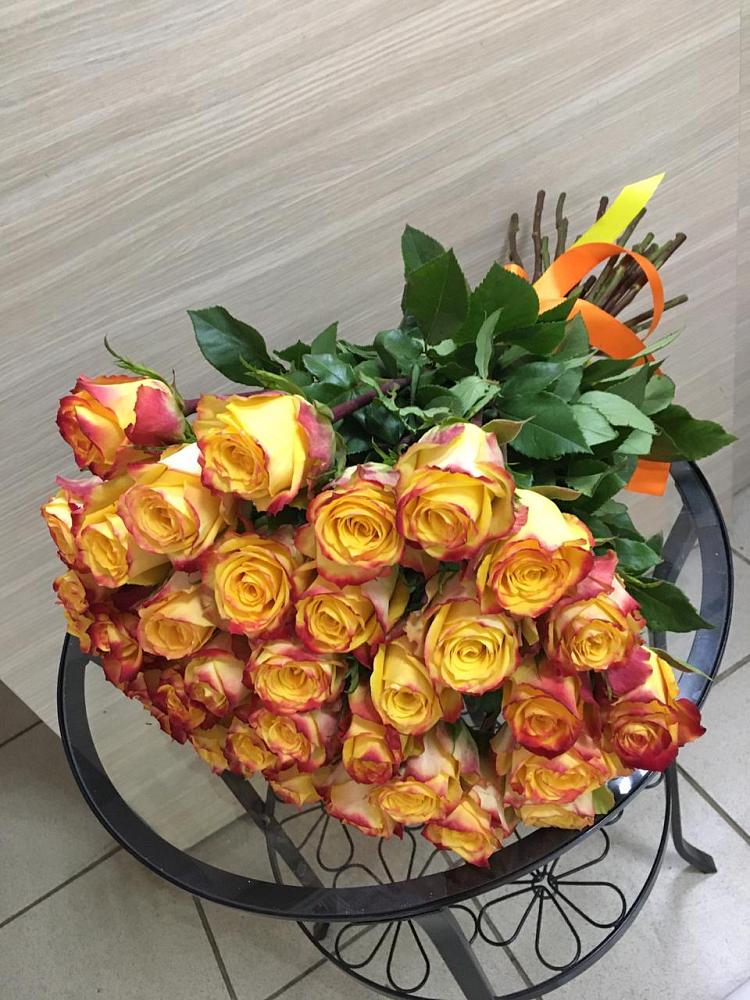 Желтые розы  в Краснотурьинске Букет Желтые розы в Краснотурьинске