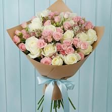 Букет романтичный подарок в Краснотурьинске Букет цветов из:  Розы в Краснотурьинске